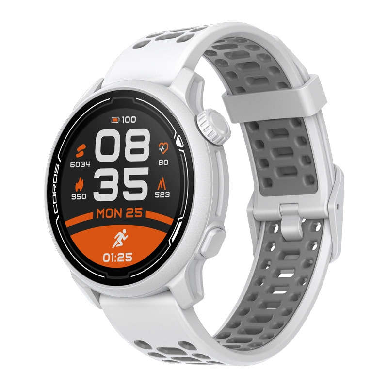 Zegarek Coros Pace 2 White with Silicone Band WPACE2 WHT