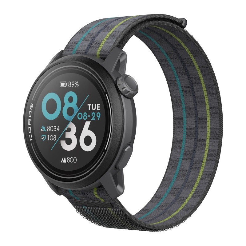 Zegarek Coros Pace 3 Black with Nylon Band WPACE3-BLK-N -