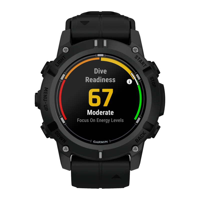 Zegarek Garmin Descent G2 czarny z paskiem w kolorze czarnym 010