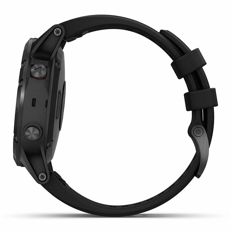 Zegarek Garmin Fenix 5 Plus Sapphire Black with Black Band + PL
