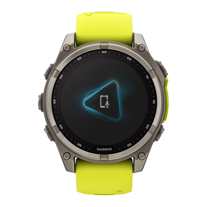 時計 GARMIN Zegarek Garmin Fenix 8 47 mm Solar Sapphire Titanium Amp