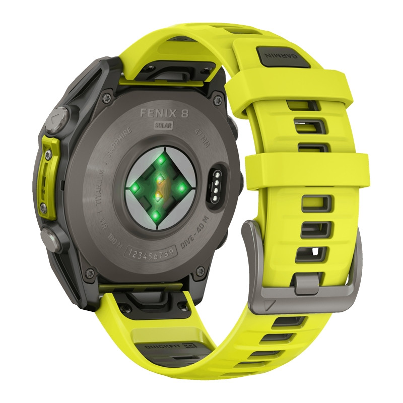 Zegarek Garmin Fenix 8 47 mm Solar Sapphire Titanium Amp