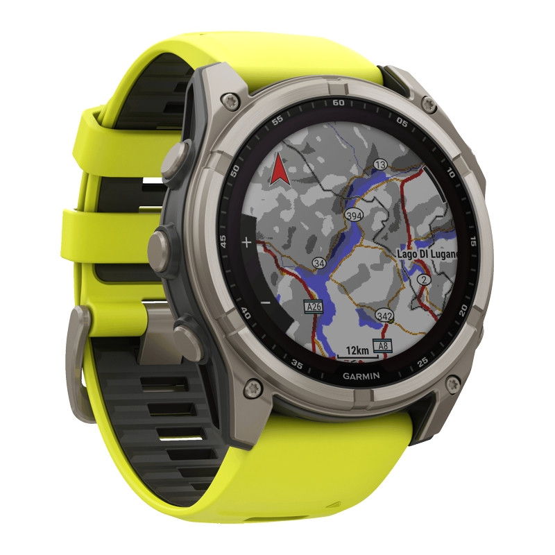 Zegarek Garmin Fenix 8 51 mm Solar Sapphire Titanium Amp