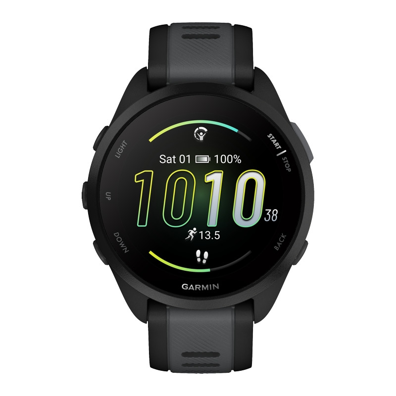 Zegarek sportowy Garmin Forerunner 165 Music Black/Slate