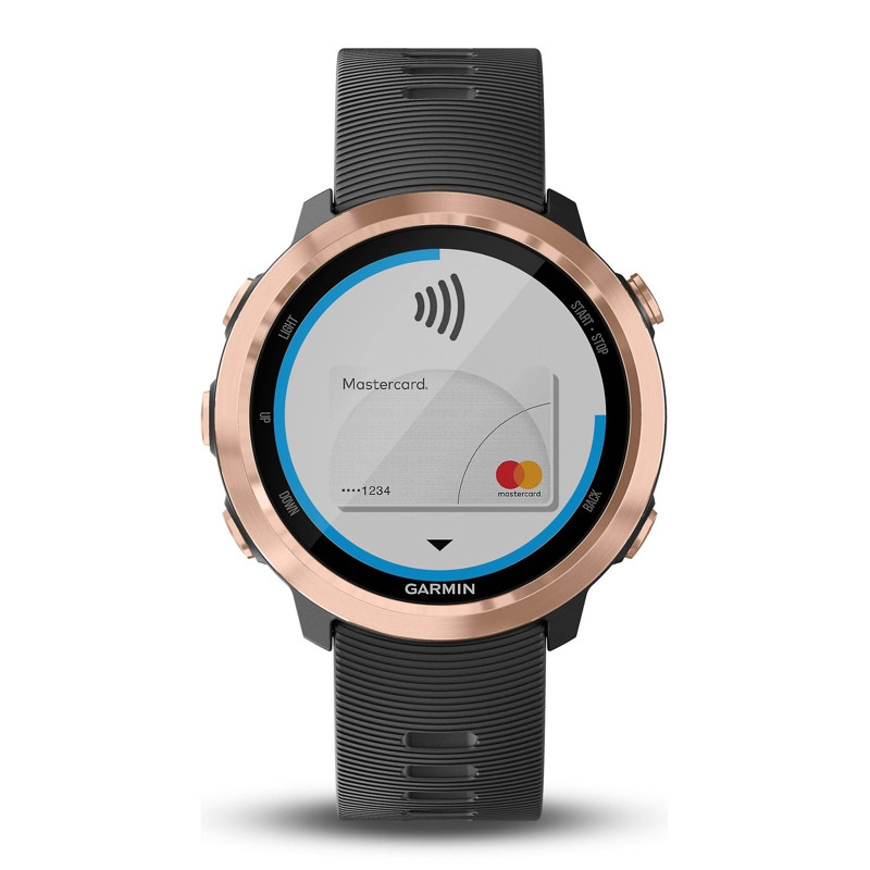 Zegarek sportowy Garmin Forerunner 645 Music Rose Gold with