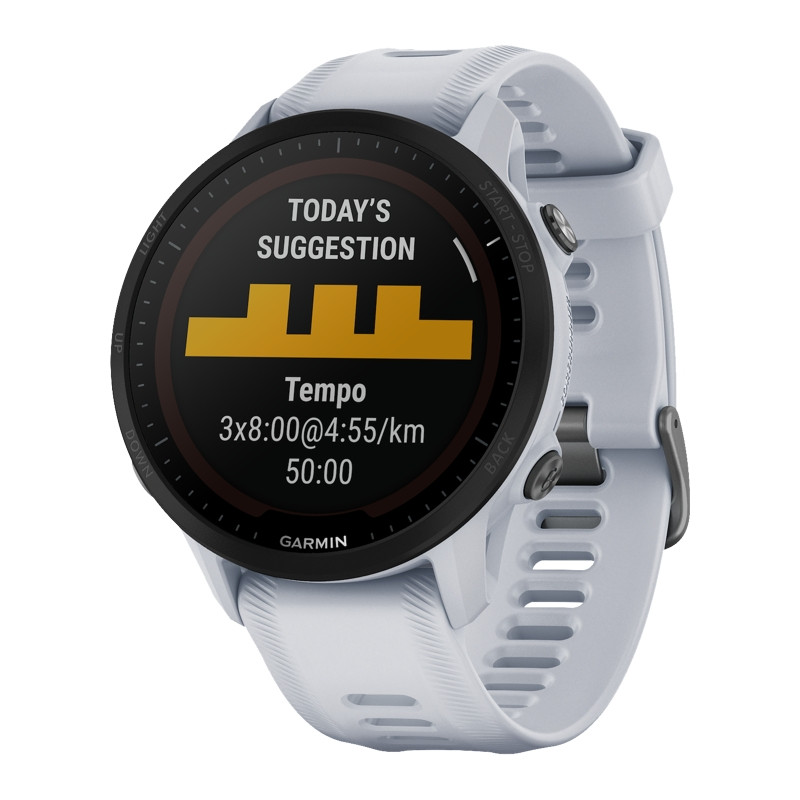 Garmin Forerunner GPSウォッチ Zegarek sportowy Garmin Forerunner 955 Solar mleczny kwarc