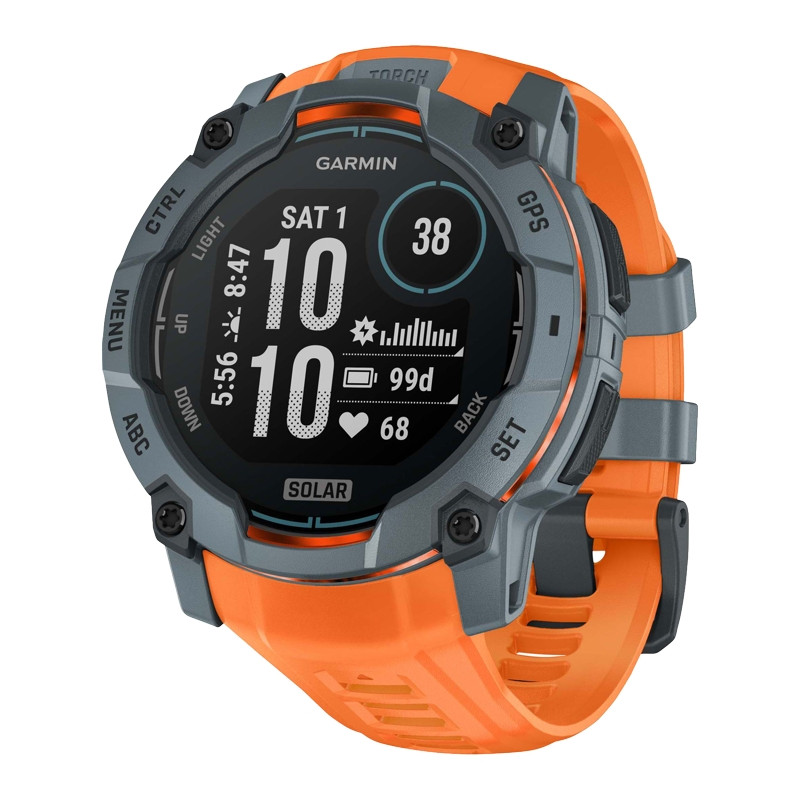 時計 GARMIN instinct3 Zegarek Garmin Instinct 3 50 mm Solar Twilight z paskiem