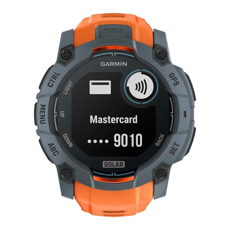 Zegarek Garmin Instinct 3 50 mm Solar Twilight z paskiem w