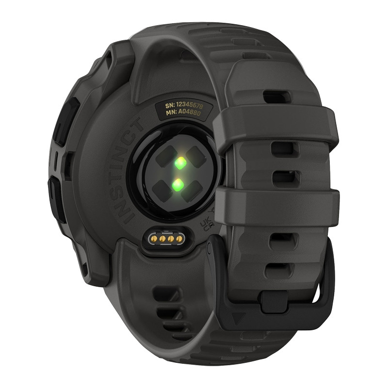 超人気ブティック 40 E Instinct Garmin Zegarek mm kolorze w paskiem z czarny 時計