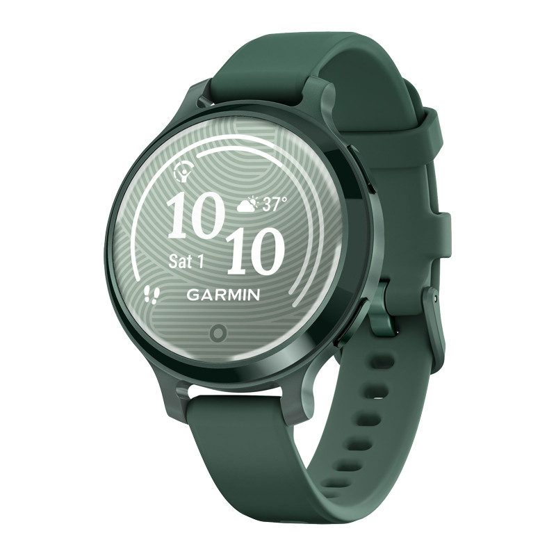 Lilly　0823 Zegarek Garmin Lily 2 Active Jasper Green z paskiem w