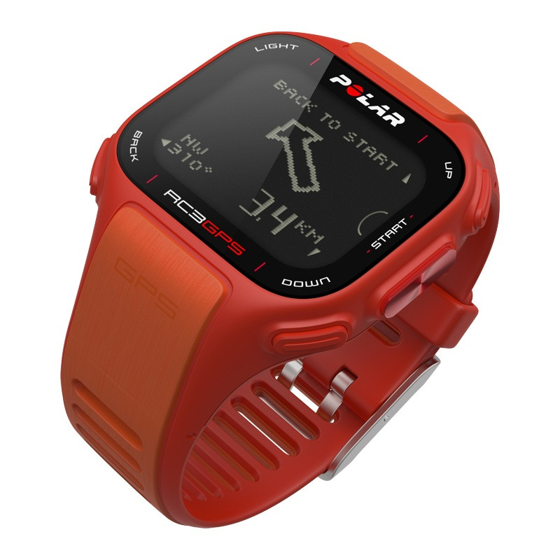 Komputer treningowy Polar RC3 GPS HR Red PRC3GPSHRRED