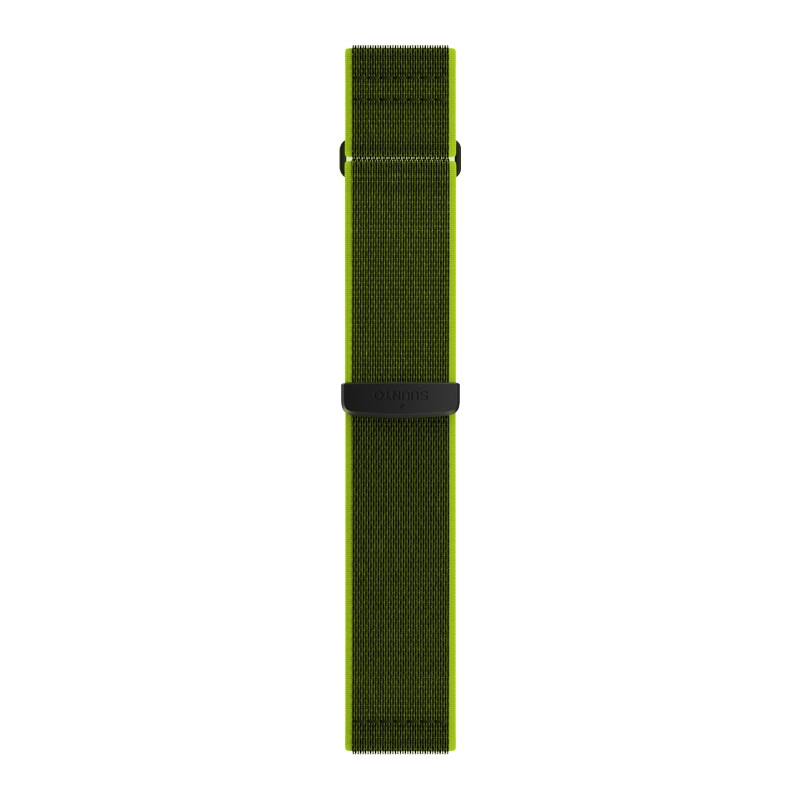 Pasek Suunto 24 mm Athletic 6 Loop Textile Lime rozmiar M SS050467000