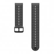 Pasek Coros Nomad Silicone Quick Release 24 mm Dark Grey - Long
