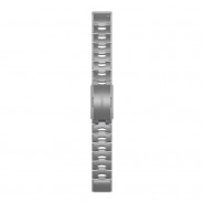 Bransoleta Garmin QuickFit 22 mm tytanowa srebrna
