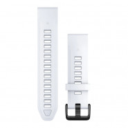 Pasek Garmin QuickFit 20 mm silikonowy biały (Fenix 8 43 mm)