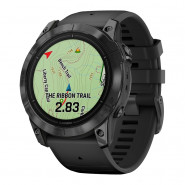 Zegarek Garmin Epix Pro 2 51 mm czarny z czarnym paskiem