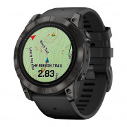 Zegarek Garmin Epix Pro 2 51 mm Sapphire szary tytanowy DLC + PL TOPO