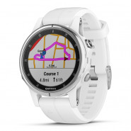 Zegarek Garmin Fenix 5S Plus Sapphire White with White Band + PL TOPO