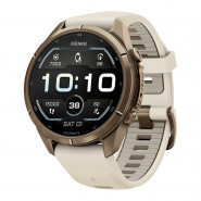 Zegarek Garmin Fenix 9 Pro 43 mm Autumn Gold z paskiem Cream/French Gray