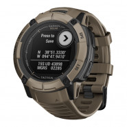 Zegarek Garmin Instinct 2X Solar Tactical Edition jasnobrązowy