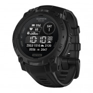 Zegarek Garmin Instinct 3 45 mm Solar Tactical Edition czarny z czarnym paskiem
