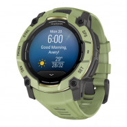Zegarek Garmin Instinct 3 50 mm AMOLED Fern Green z paskiem Fern Green