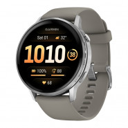 Zegarek Garmin Venu 4 45 mm Silver z paskiem w kolorze Silver Grey