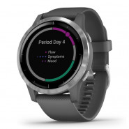 Zegarek Garmin Vivoactive 4 ciemnoszary ze srebrnymi detalami