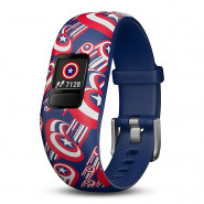 Opaska fitness Garmin Vivofit Jr. 2 Adjustable Captain America