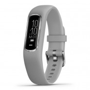 Opaska fitness Garmin Vivosmart 4 Silver with Gray Band Small/Medium