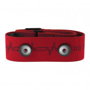 Pas nadajnika Polar Pro Strap Red Beat - rozmiar M-XXL