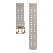 Pasek Polar Silicone Sport 22 mm Greige Sand - rozmiar S-L