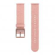 Pasek Polar Woven 20 mm Pink-Rose Gold - rozmiar S