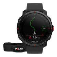 Zegarek Polar Grit X Pro Black DLC + H10 - M/L