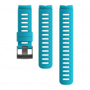 Pasek Suunto 22 mm Dive Silicone Aqua Blue - rozmiar S+M