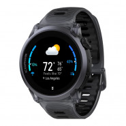 Zegarek Coros Pace 4 Black Crystal with Silicone Band