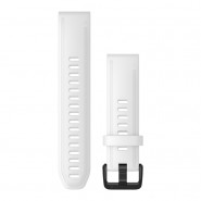 Pasek Garmin QuickFit 20 mm silikonowy biały (Fenix 6S)