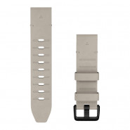 Pasek Garmin QuickFit 20 mm skórzany Bone