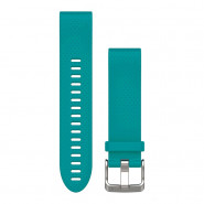 Pasek Garmin QuickFit 20 mm Turquoise Silicone (Fenix 5S)