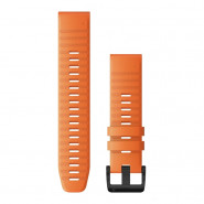 Pasek Garmin QuickFit 22 mm silikonowy ciemnopomarańczowy