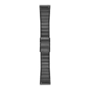 Bransoleta Garmin QuickFit 26 mm Slate Gray Stainless Steel