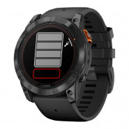 Zegarek Garmin Fenix 7X Pro Solar czarny z czarnym paskiem