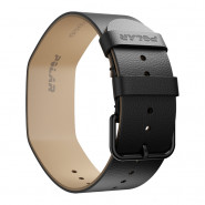 Pasek Polar Loop Leather Black - rozmiar S/L