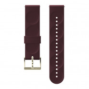 Pasek Suunto 20 mm Urban 1 Silicone Burgundy Gold - rozmiar S