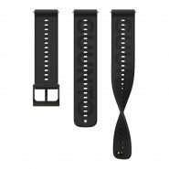 Pasek Suunto 22 mm Athletic 6 Silicone All Black - rozmiar S+M