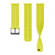 Pasek Suunto 22 mm Athletic 6 Silicone Lime - rozmiar S+M