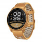 Zegarek Coros Pace 2 Gold with Silicone Band