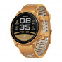 Zegarek Coros Pace 2 Gold with Silicone Band