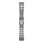 Bransoleta Garmin QuickFit 26 mm tytanowa srebrna