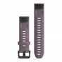 Pasek Garmin QuickFit 20 mm silikonowy purpurowy (Fenix 6S)